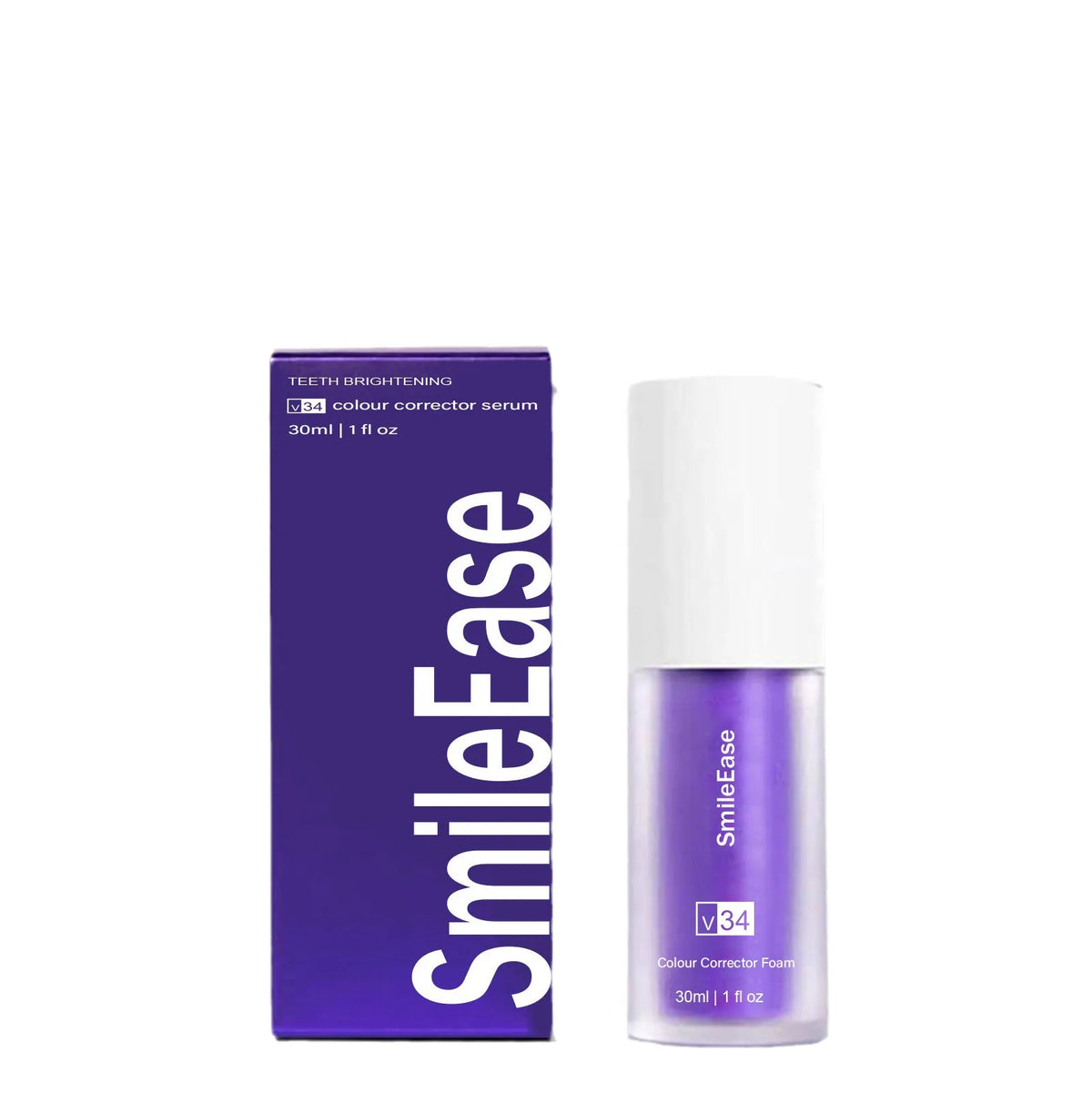 Purple Teeth Whitening Toothpaste – Color Correcting Smile Brightener